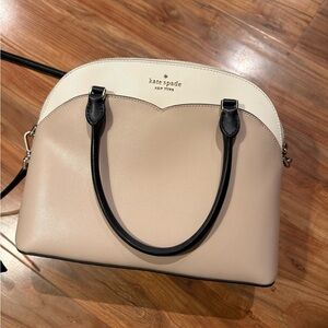 Kate Spade Beige and Black Women's Bag